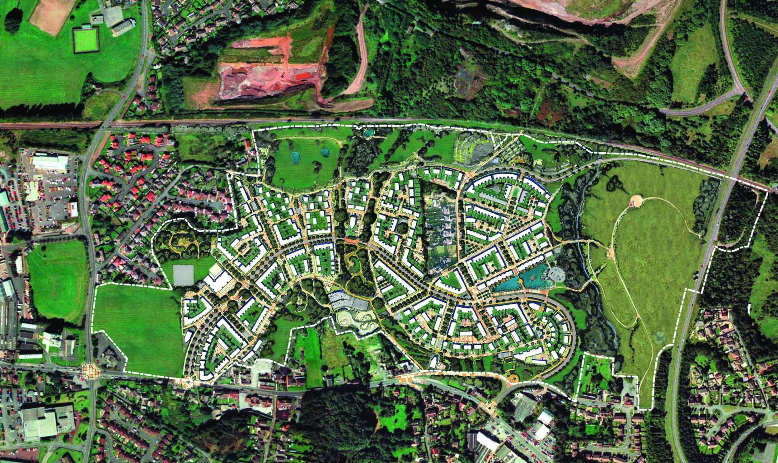 final illustrative masterplan montage