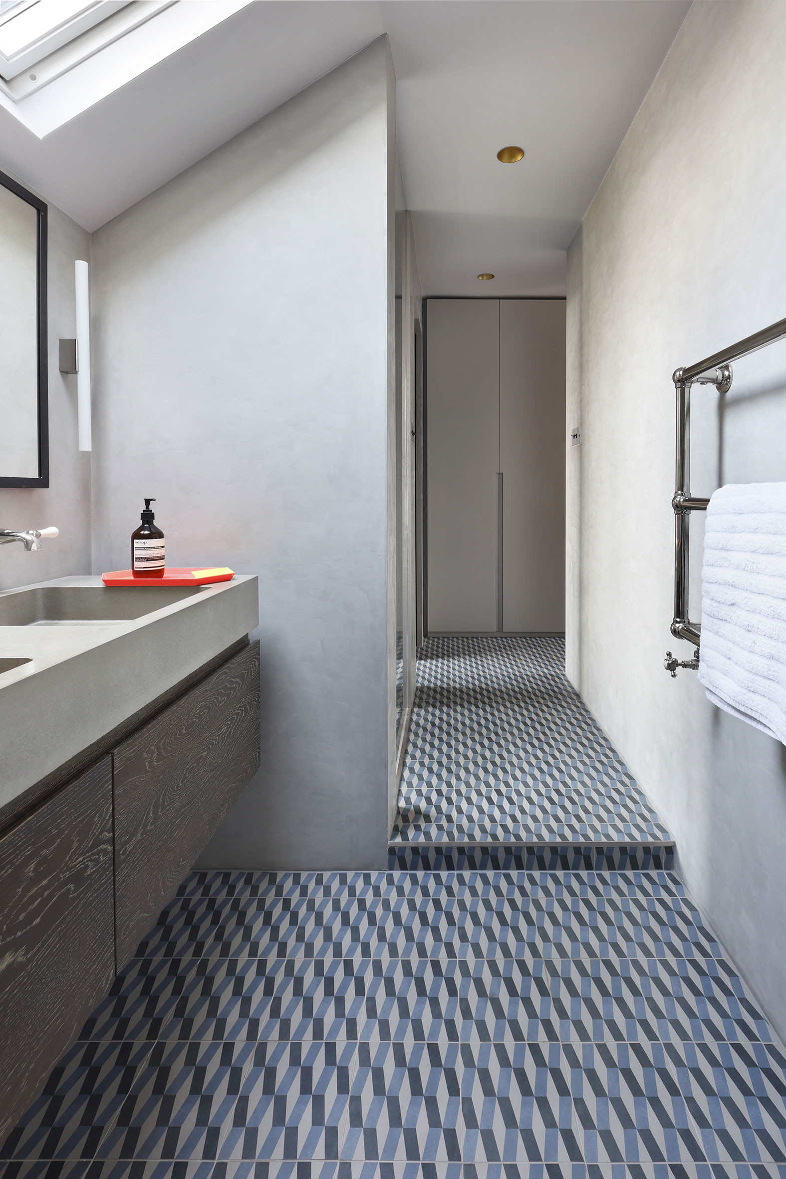 mwai highgate bathroom decorative tiles polished plaster