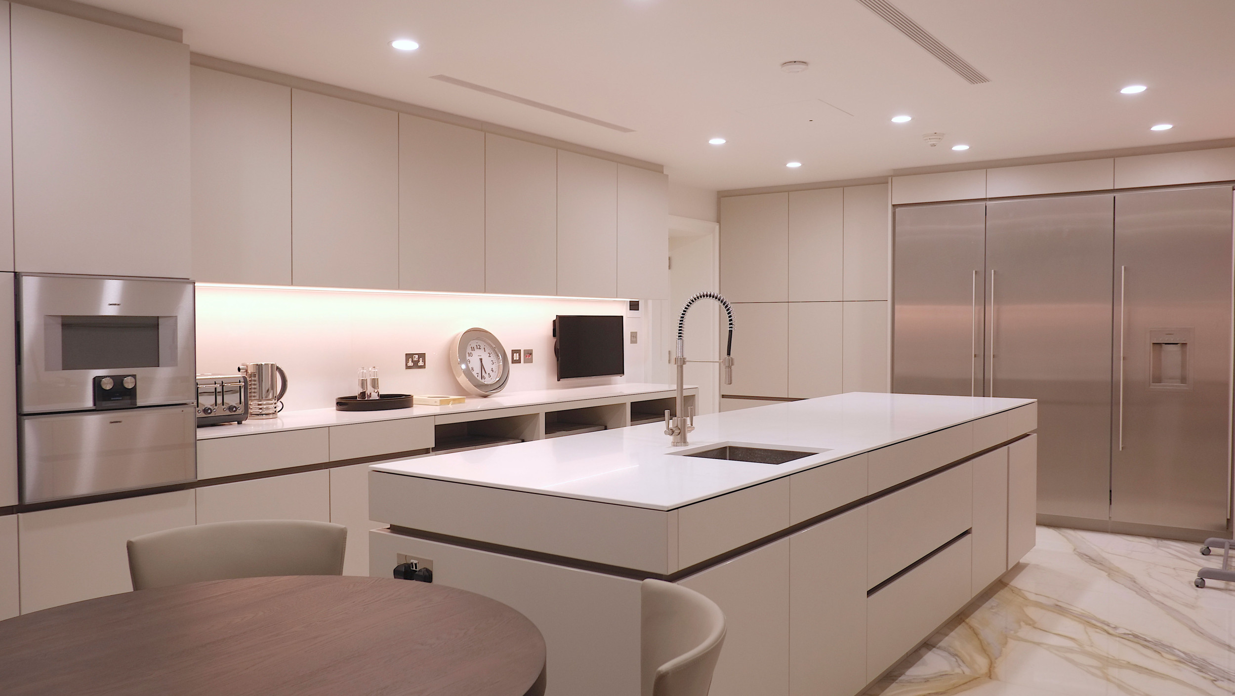 mwai mayfair staff kitchen lower ground luxury