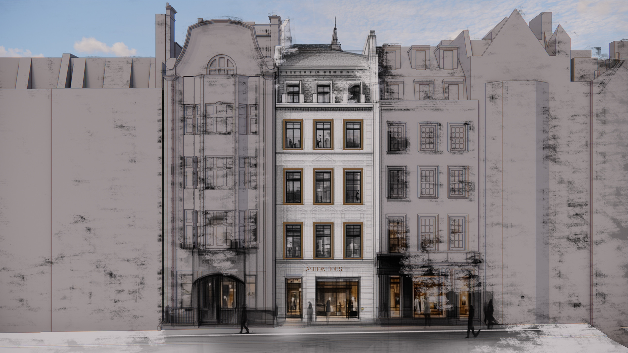 Front elevation OPT2 AI render