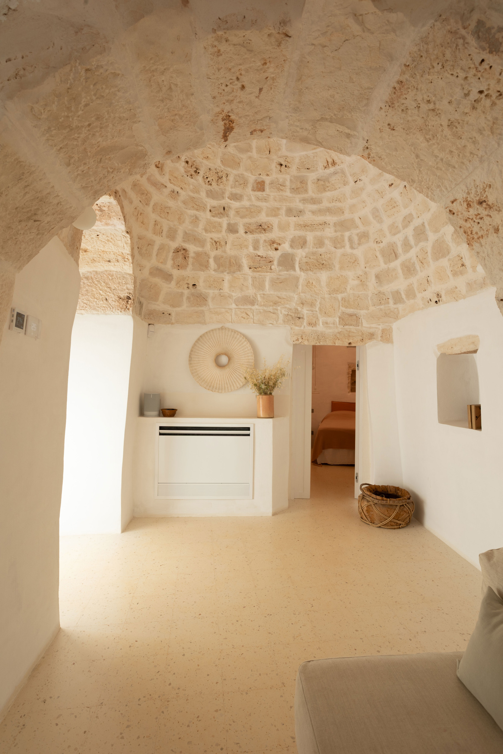 mwai TrulliMaa historic stone ceiling vault