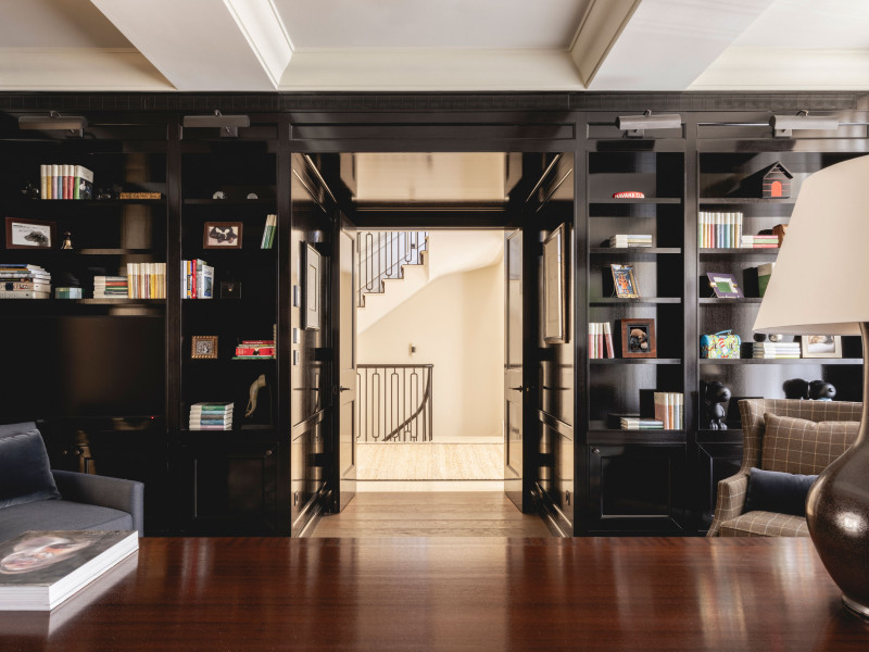 mwai chelsea home study lacquer veneer living B