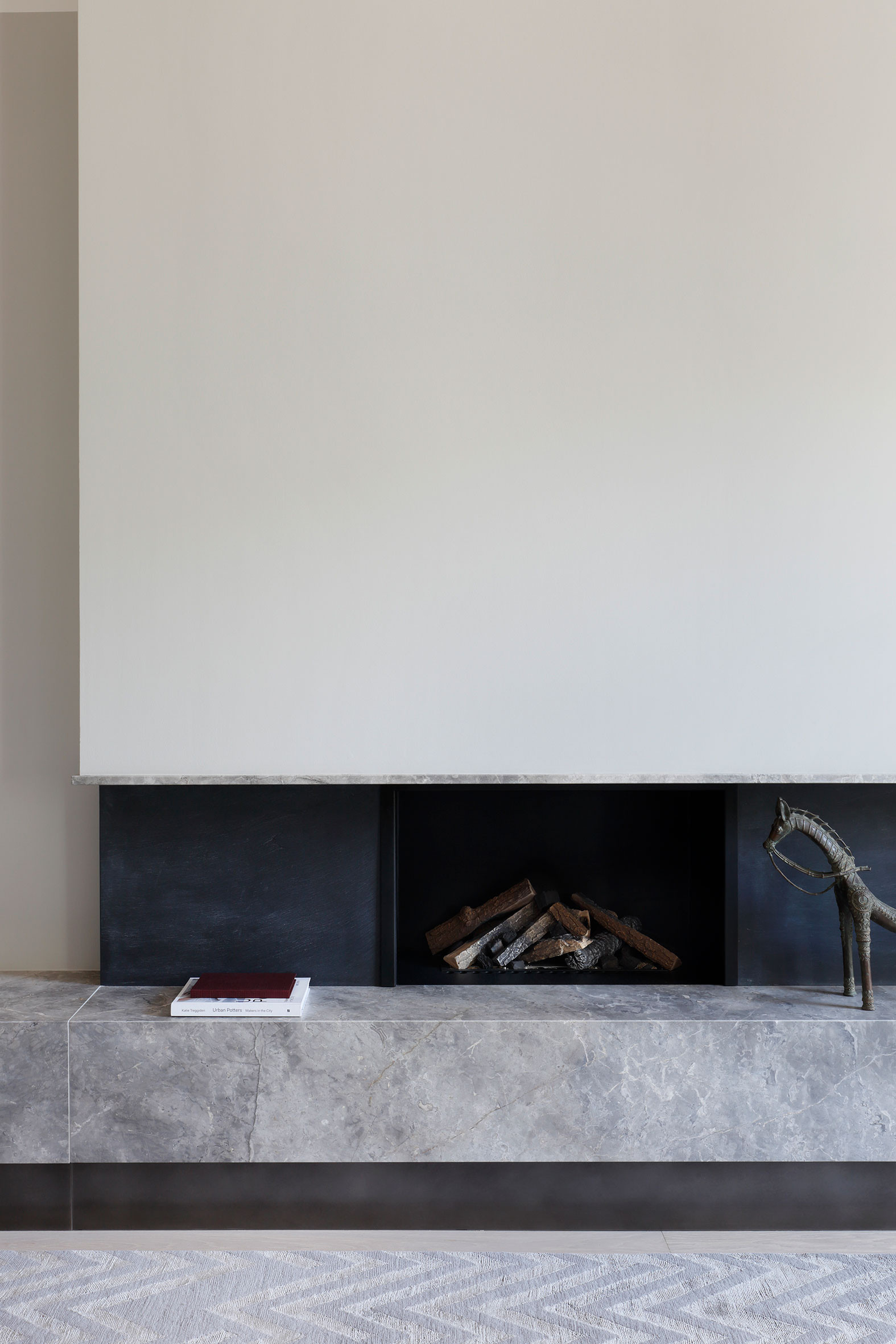 mwai stone fireplace modern