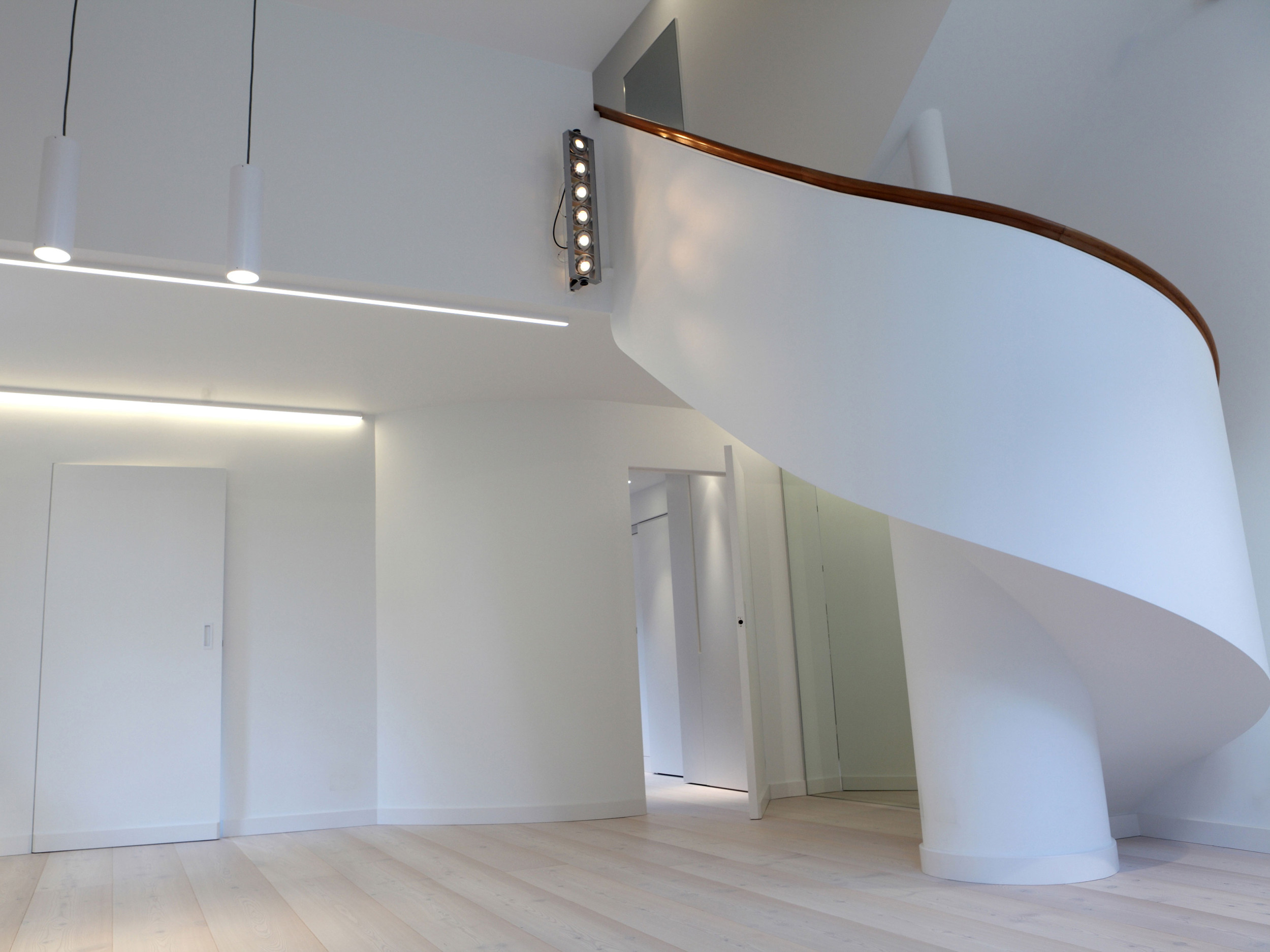 MWAI Palace Gate modernist spiral stair wells coates