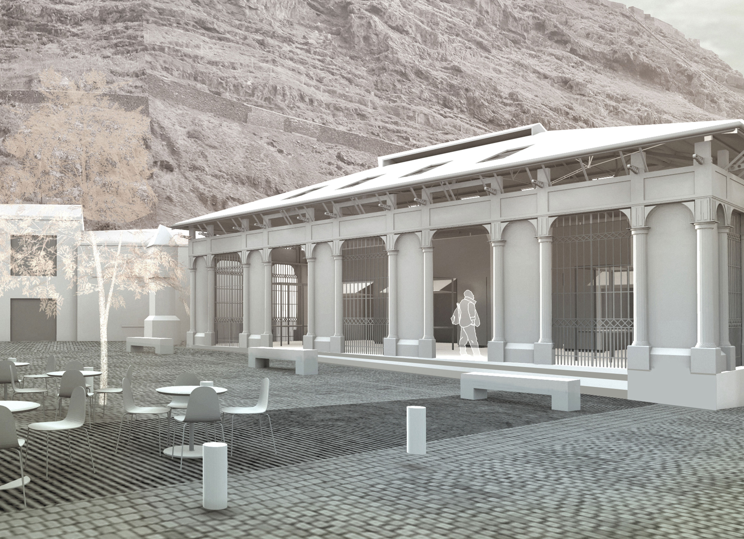 mwai St Helena jamestown Market public space